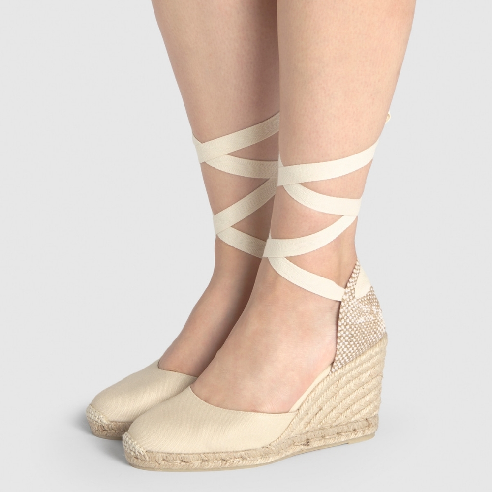 Castañer Carina 80 espadrille wedge Castaner